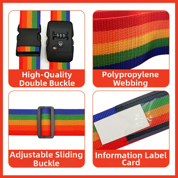 Huashengda полипропиленов багажен ремък – против кражба, аксесоар за чанти