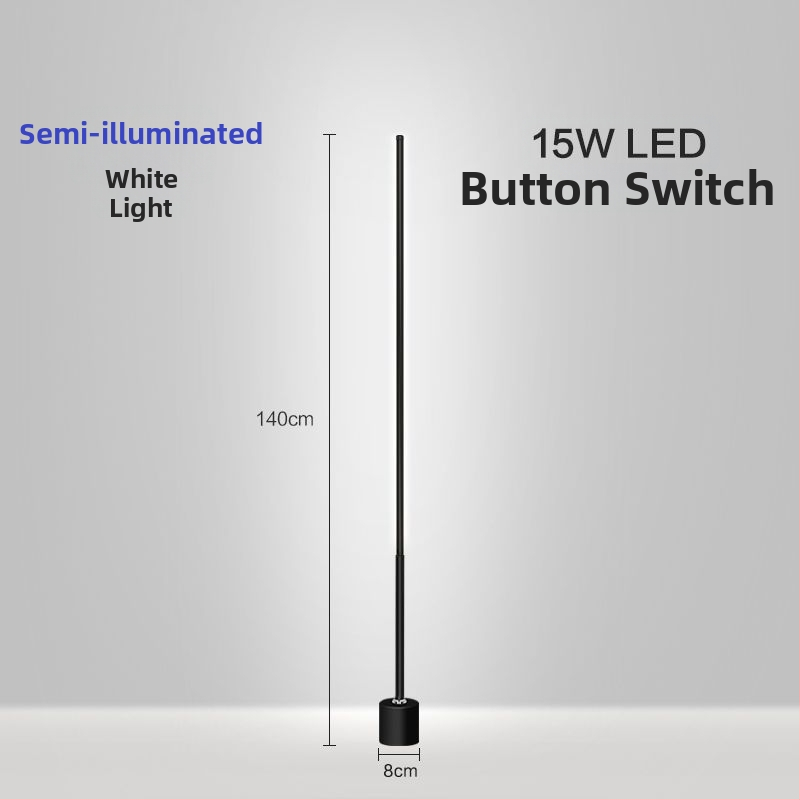 Földi lámpa – LED, 15–20W, 36V alatt, vas lámpabúra, PVC test, egyszerű skandináv stílus