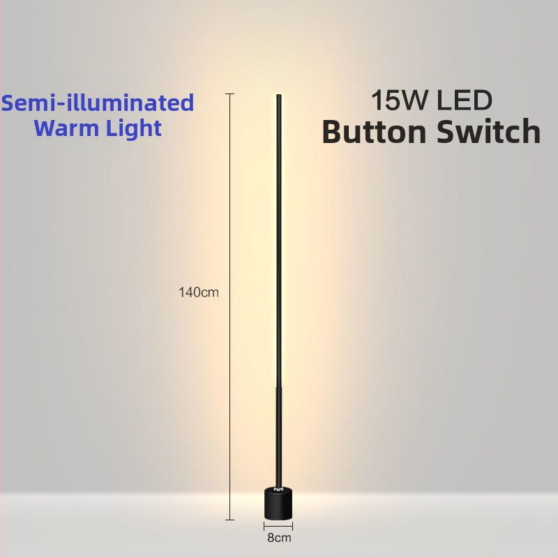Földi lámpa – LED, 15–20W, 36V alatt, vas lámpabúra, PVC test, egyszerű skandináv stílus