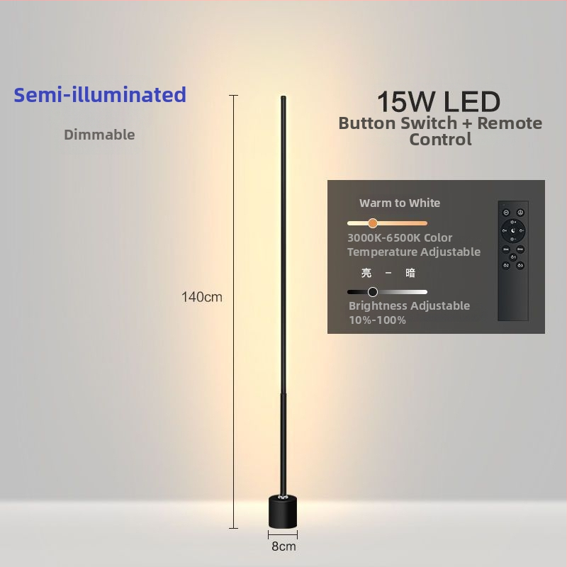 Földi lámpa – LED, 15–20W, 36V alatt, vas lámpabúra, PVC test, egyszerű skandináv stílus