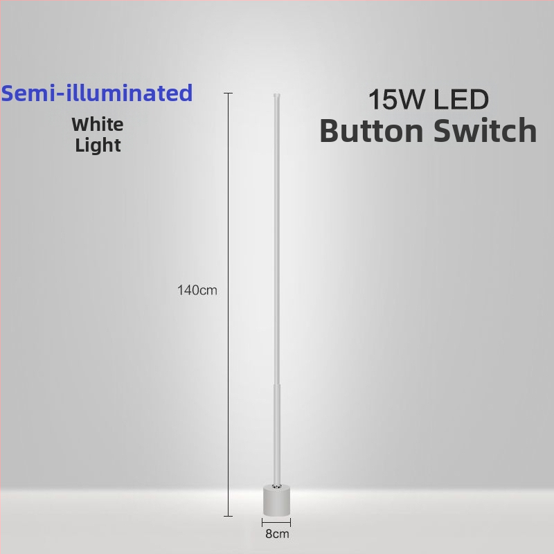 Földi lámpa – LED, 15–20W, 36V alatt, vas lámpabúra, PVC test, egyszerű skandináv stílus