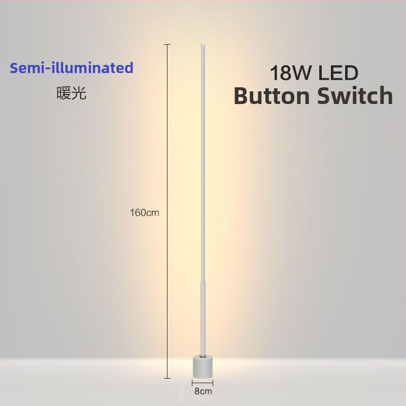 Földi lámpa – LED, 15–20W, 36V alatt, vas lámpabúra, PVC test, egyszerű skandináv stílus