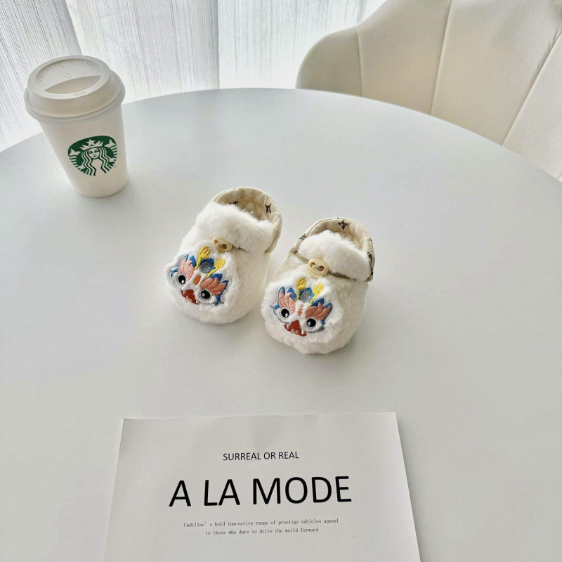 Μωρουδάκια παπούτσια φθινοπωρινό-χειμωνιάτικα για αγόρια και κορίτσια, παπούτσια βάδισης για μικρά βρέφη, μαλακή σόλα από βαμβάκι, πάνω μέρος από μικροΐνες, σχέδιο κινουμένων σχεδίων, για 6–12 μηνών, χειμερινά