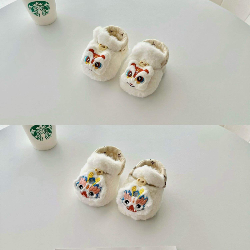 Μωρουδάκια παπούτσια φθινοπωρινό-χειμωνιάτικα για αγόρια και κορίτσια, παπούτσια βάδισης για μικρά βρέφη, μαλακή σόλα από βαμβάκι, πάνω μέρος από μικροΐνες, σχέδιο κινουμένων σχεδίων, για 6–12 μηνών, χειμερινά