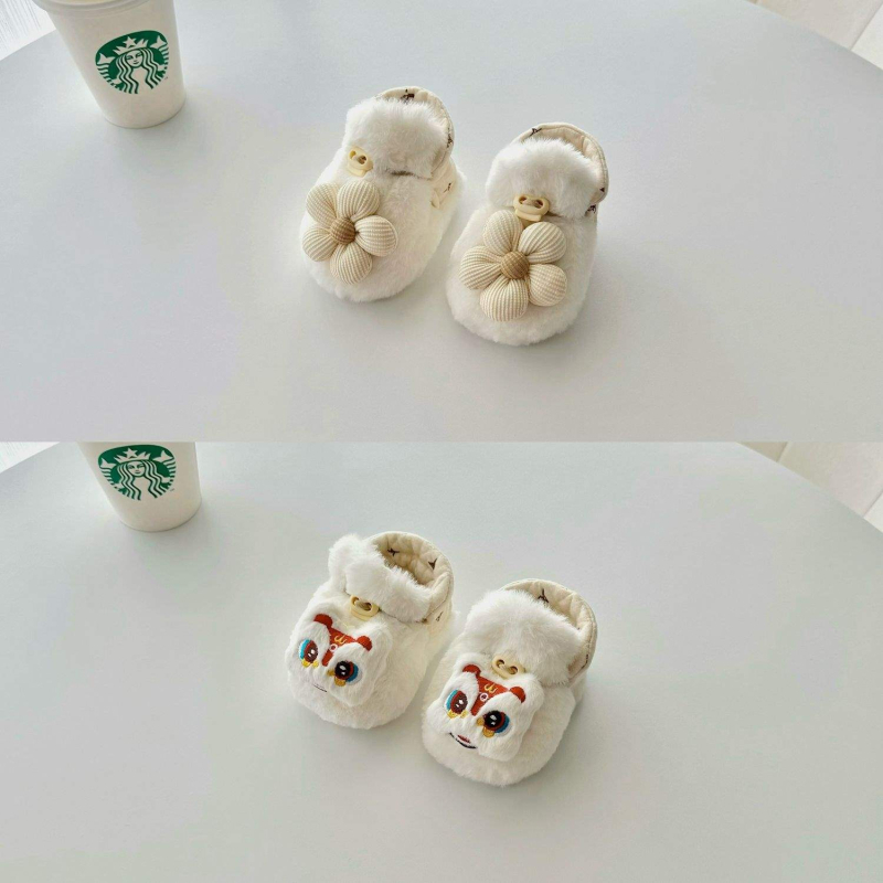 Μωρουδάκια παπούτσια φθινοπωρινό-χειμωνιάτικα για αγόρια και κορίτσια, παπούτσια βάδισης για μικρά βρέφη, μαλακή σόλα από βαμβάκι, πάνω μέρος από μικροΐνες, σχέδιο κινουμένων σχεδίων, για 6–12 μηνών, χειμερινά