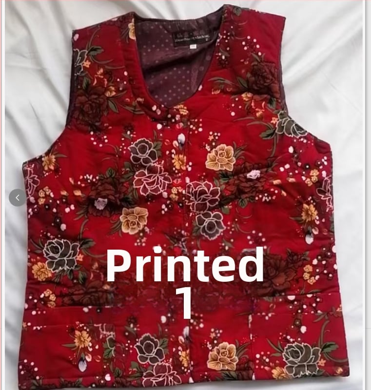 Vestă damă pentru exterior, decolteu în V, lungime scurtă, croială în formă A, fermoar, umplutură poliester