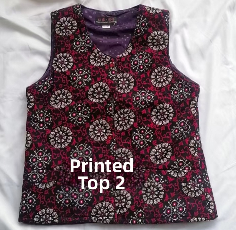 Vestă damă pentru exterior, decolteu în V, lungime scurtă, croială în formă A, fermoar, umplutură poliester