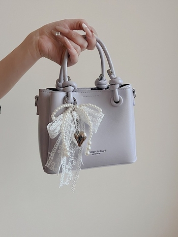 Geantă de damă din PU, în formă de găleată – stil urban minimalist, închidere cu fermoar, buzunar interior cu fermoar, curea de umăr simplă