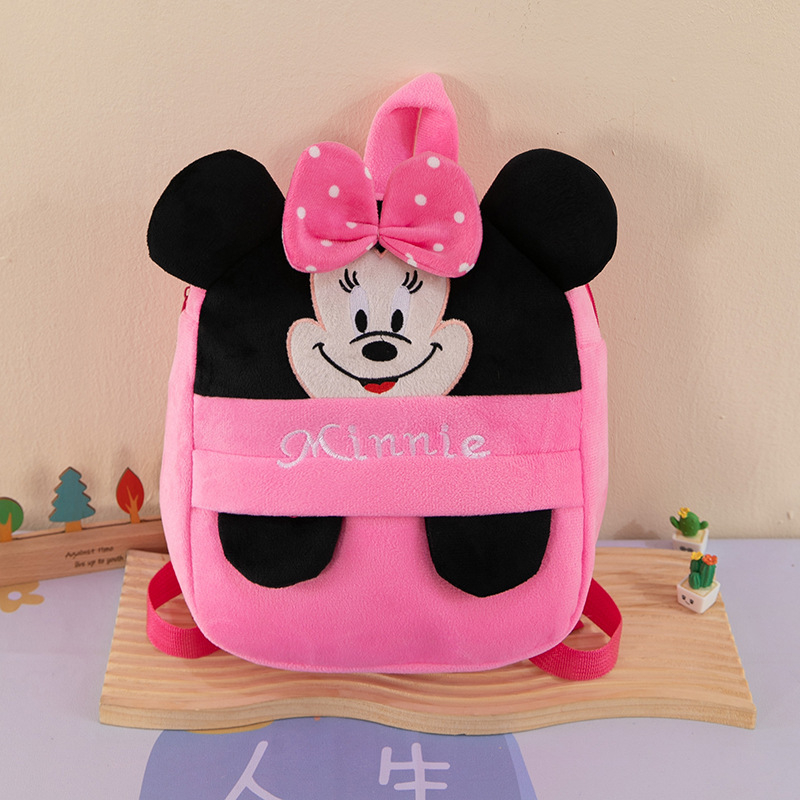 Óvodai plüss hátizsák – Spider-Man mintával, uniszex, plüss anyag, pamut bélés, ívelt vállpántok, lopás elleni és földrengés elleni védelem