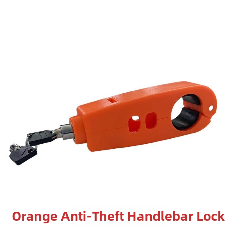 Κλειδαριά τιμονιού με συναγερμό – Κλασικό μοντέλο; υλικό αλουμινίου κράμα / χαλκός; συμβατό με ηλεκτρικά οχήματα, μοτοσικλέτες και τρίκυκλα; βάρος 0.2 kg