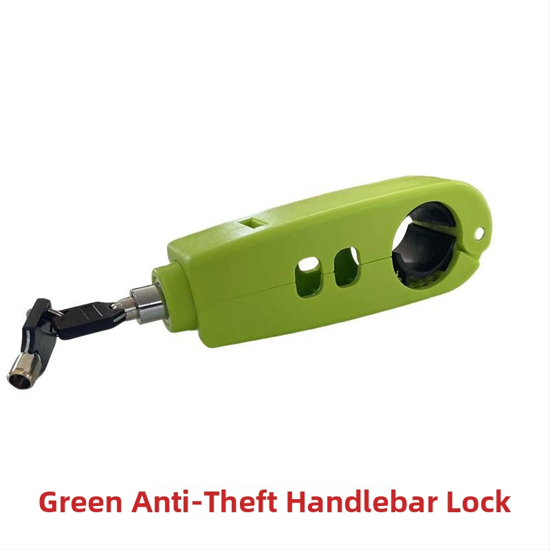 Κλειδαριά τιμονιού με συναγερμό – Κλασικό μοντέλο; υλικό αλουμινίου κράμα / χαλκός; συμβατό με ηλεκτρικά οχήματα, μοτοσικλέτες και τρίκυκλα; βάρος 0.2 kg