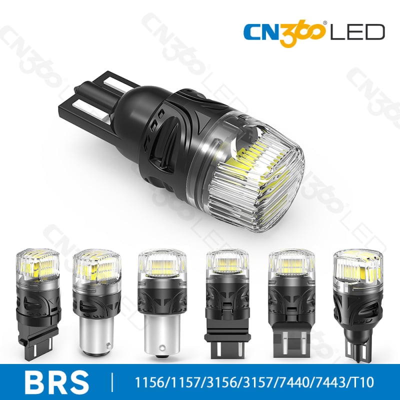 Cn360 Brs LED semnalizare auto, 3W, 11-18V, 6000K, compatibil cu 1156/1157/3156/3157/7440/7443/t10/t15/t20