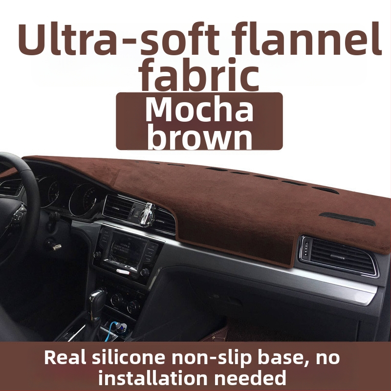 Μάτ προστασίας από τον ήλιο για ταμπλό αυτοκινήτου και κεντρική κονσόλα, microfiber δερμάτινη επιφάνεια, με λογότυπο, μάρκα Chi Weng, κωδικός Q6s36pd, θερμομόνωση και σκίαση