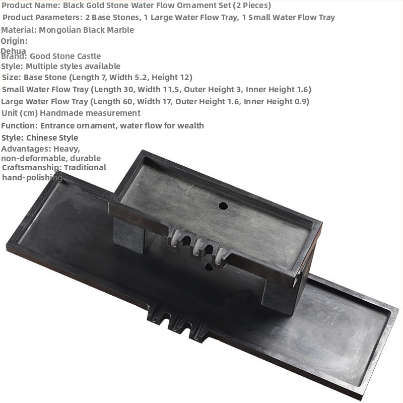 Ornament din piatră pentru acvariu — lucrat manual, suprafață glazurată și lustruită, stil chinezesc nou