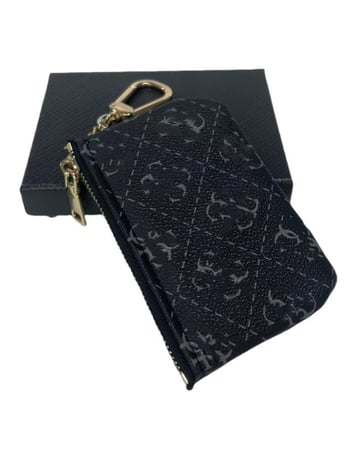 Portofel cu fermoar din PU, model anime, unisex, pliabil, primăvara 2025