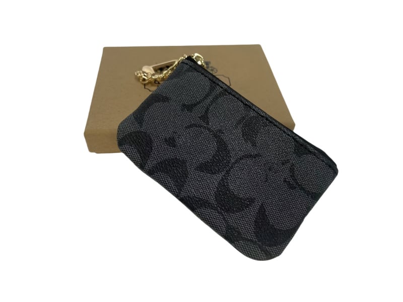 Portofel cu fermoar din PU, model anime, unisex, pliabil, primăvara 2025