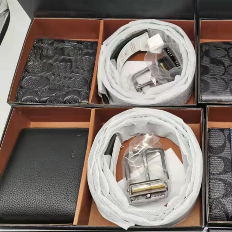 Férfi PU bőr rövid pénztárca betűmintával, kétoldalas hajtású dizájn, bővítési funkció, üzleti stílus