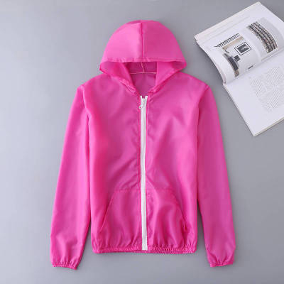 Γυναικείο μπουφάν με κουκούλα για προστασία από τον ήλιο, ελαφρύ, διαπνέον, γρήγορο στέγνωμα, πολυεστερικό ύφασμα