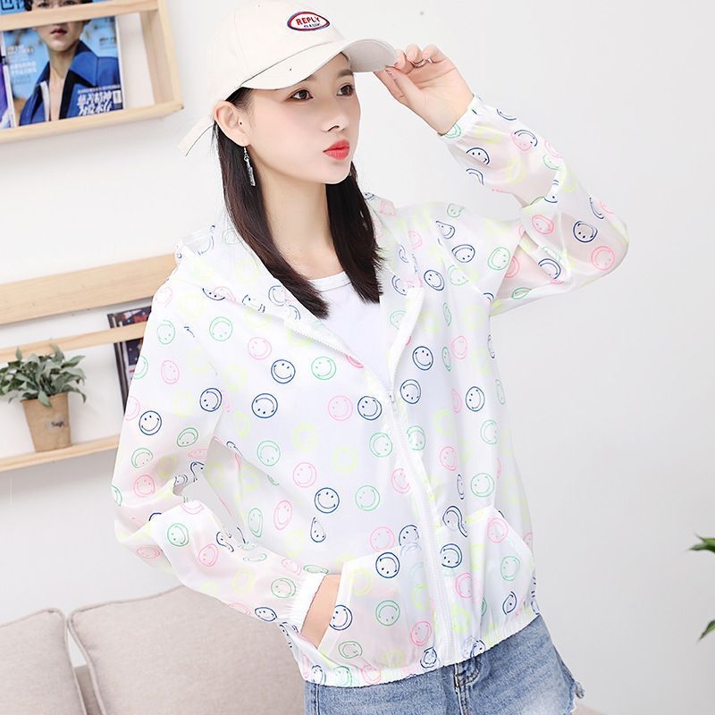 Γυναικείο μπουφάν με κουκούλα για προστασία από τον ήλιο, ελαφρύ, διαπνέον, γρήγορο στέγνωμα, πολυεστερικό ύφασμα