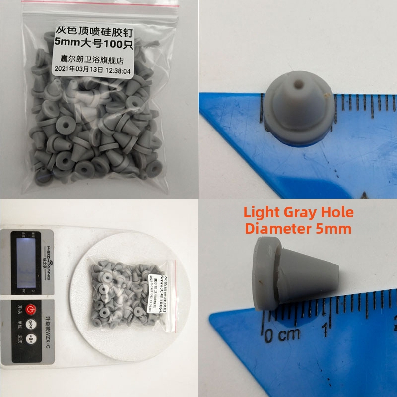 Sprchová silikónová tryska – vývod vody a hlava postrekovača, príslušenstvo