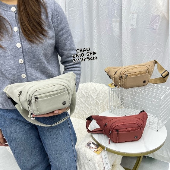 Geantă pentru femei Cheetah – ușoară, minimalistă, din nylon, căptușeală moale, închidere cu fermoar, buzunar ascuns cu fermoar, buzunar interior, primăvară 2026