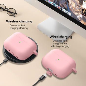  husă de protecție AirPods Pro 3 – silicon, injecție prin turnare, husă moale, universală, compatibilă cu Apple