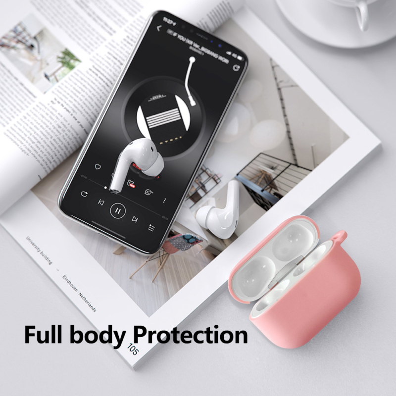  husă de protecție AirPods Pro 3 – silicon, injecție prin turnare, husă moale, universală, compatibilă cu Apple