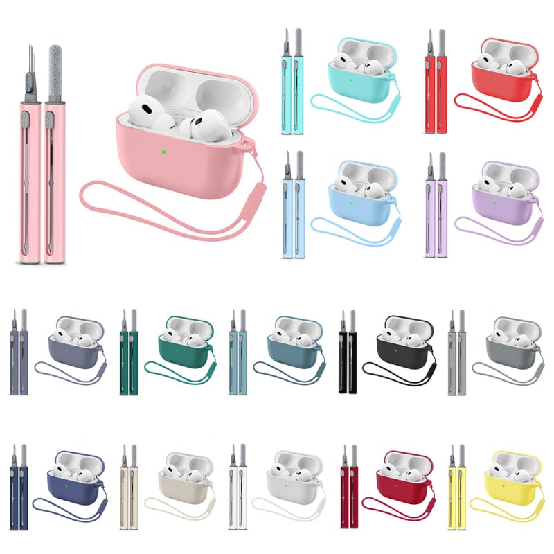  husă de protecție AirPods Pro 3 – silicon, injecție prin turnare, husă moale, universală, compatibilă cu Apple