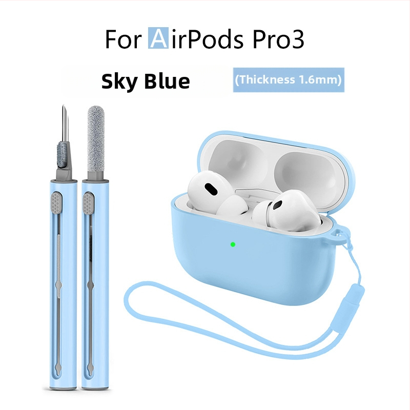  husă de protecție AirPods Pro 3 – silicon, injecție prin turnare, husă moale, universală, compatibilă cu Apple