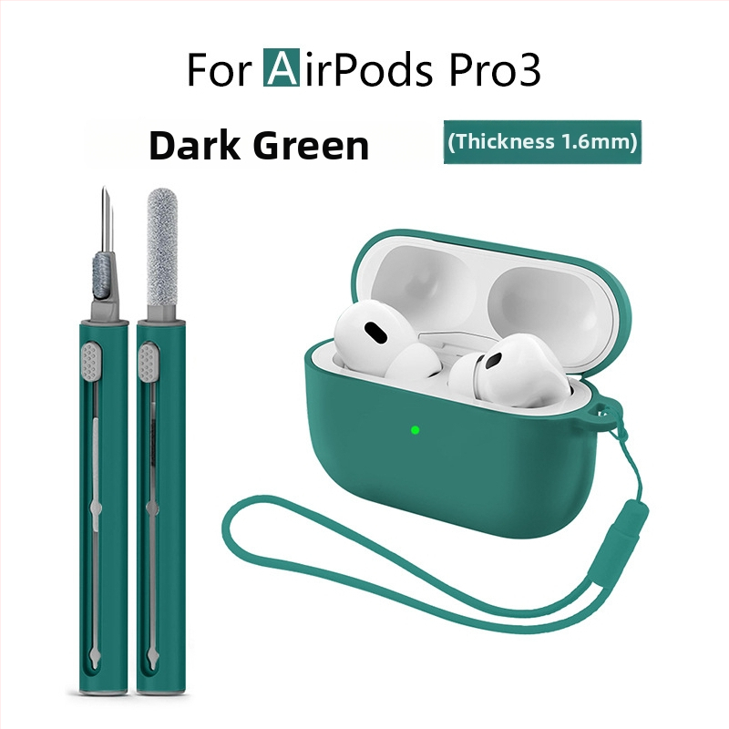  husă de protecție AirPods Pro 3 – silicon, injecție prin turnare, husă moale, universală, compatibilă cu Apple