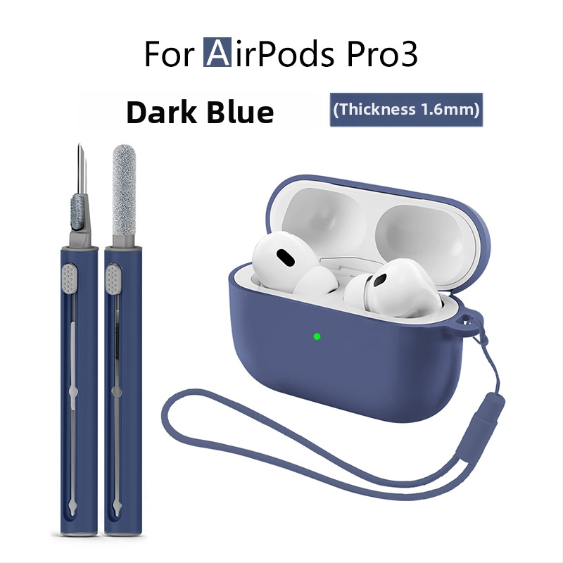  husă de protecție AirPods Pro 3 – silicon, injecție prin turnare, husă moale, universală, compatibilă cu Apple