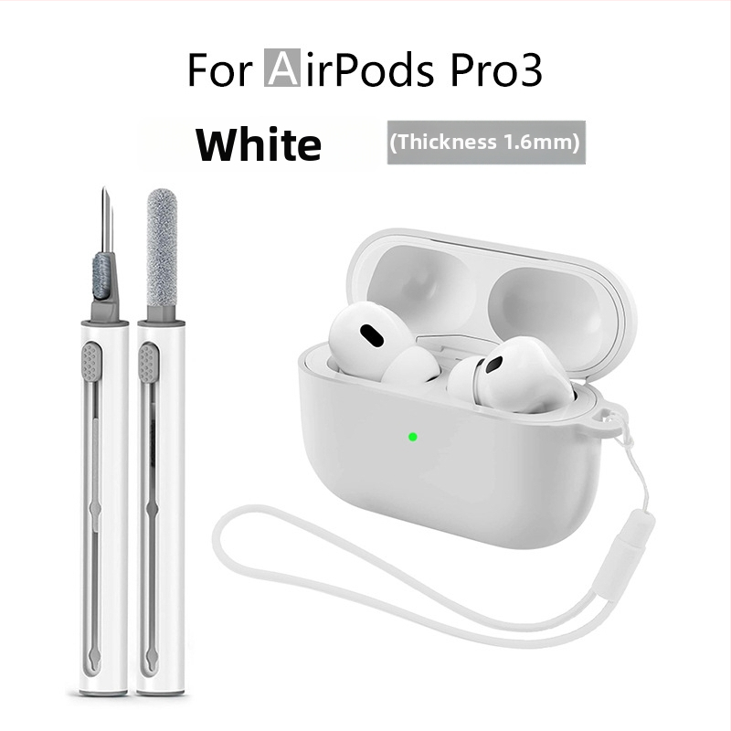  husă de protecție AirPods Pro 3 – silicon, injecție prin turnare, husă moale, universală, compatibilă cu Apple