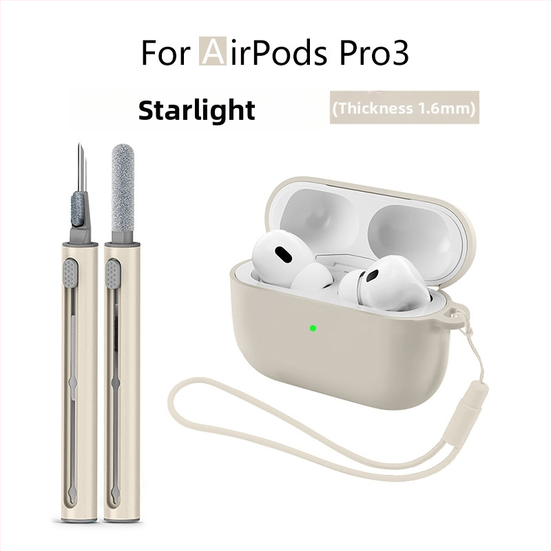  husă de protecție AirPods Pro 3 – silicon, injecție prin turnare, husă moale, universală, compatibilă cu Apple