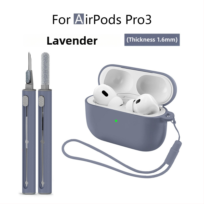  husă de protecție AirPods Pro 3 – silicon, injecție prin turnare, husă moale, universală, compatibilă cu Apple