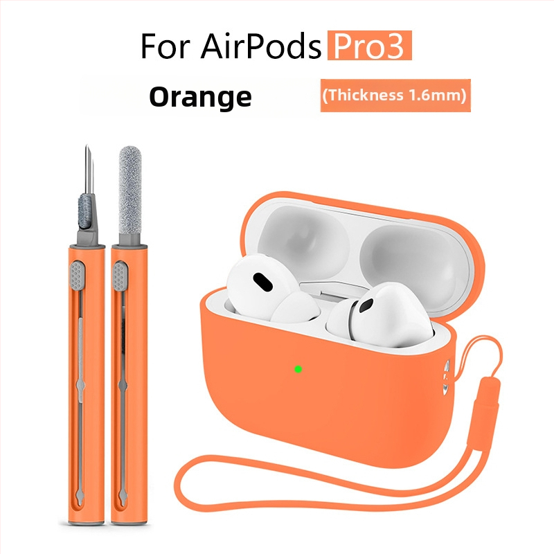  husă de protecție AirPods Pro 3 – silicon, injecție prin turnare, husă moale, universală, compatibilă cu Apple