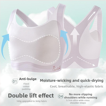 Detský športový podprsenka pre dievčatá v období rastu – prvý stupeň, pre deti nad 8 rokov, výška nad 140 cm, všetky ročné obdobia, nylon a akrylové vlákno