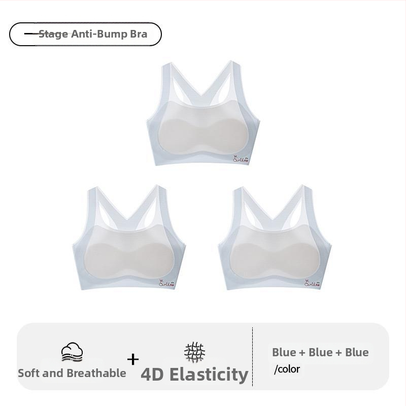 Detský športový podprsenka pre dievčatá v období rastu – prvý stupeň, pre deti nad 8 rokov, výška nad 140 cm, všetky ročné obdobia, nylon a akrylové vlákno