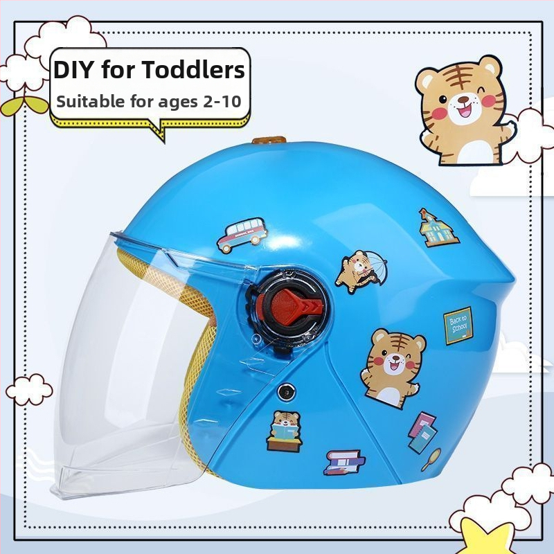 Παιδικό κράνος ράλι — Καλοκαίρι αγώνων, Προστασία από τον ήλιο, Πιστοποίηση TCO99