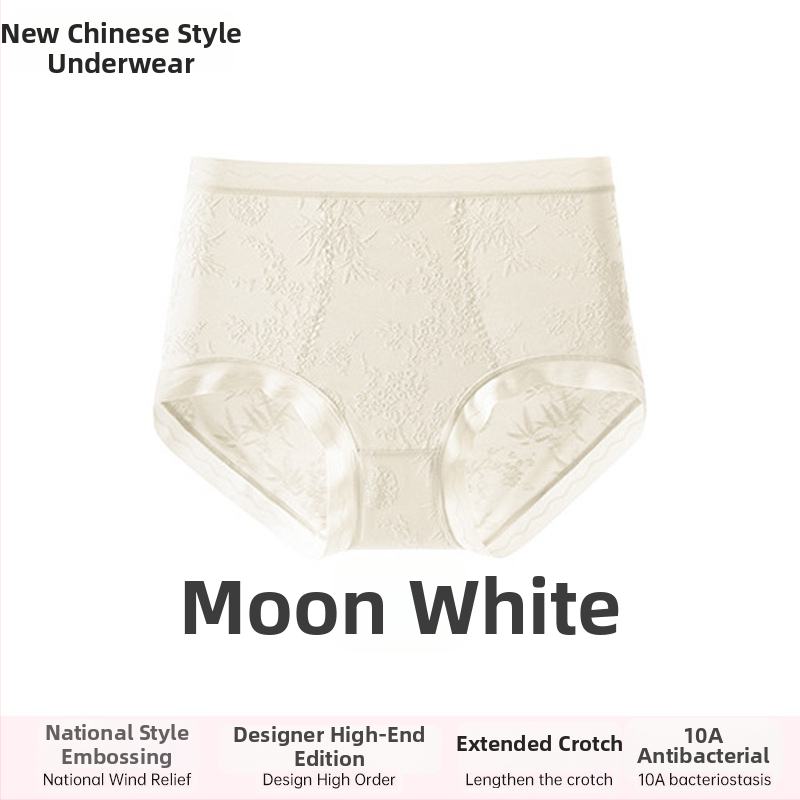 Ženské krajkové nohavičky s vysokým pásom, priedušné a antibakteriálne; hlavný materiál 80–90% nylon; podšívka 90–95% viskóza; vzor: rozbité kvety