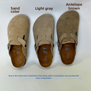 Унисекс мокасини с връх с капачка от естествена кожа, EVA подметка, дебелина на подметката 3–5 cm, лепена конструкция