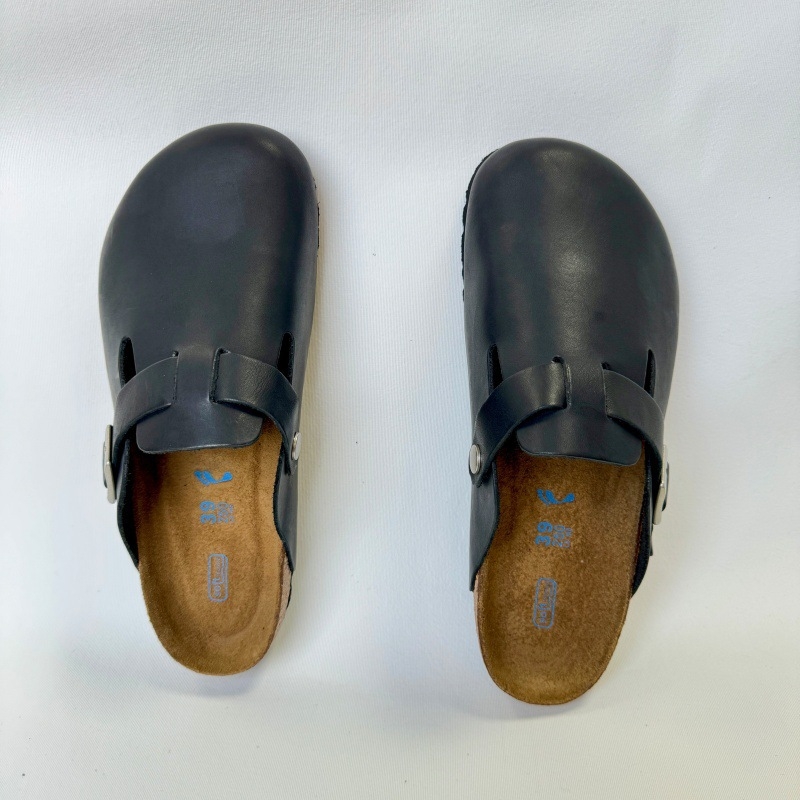 Унисекс мокасини с връх с капачка от естествена кожа, EVA подметка, дебелина на подметката 3–5 cm, лепена конструкция