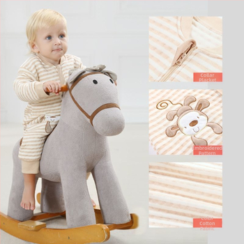 Pijamă dintr-o bucată pentru copii, cu căptușeală din bumbac, stil sac de dormit, pentru primăvară și toamnă