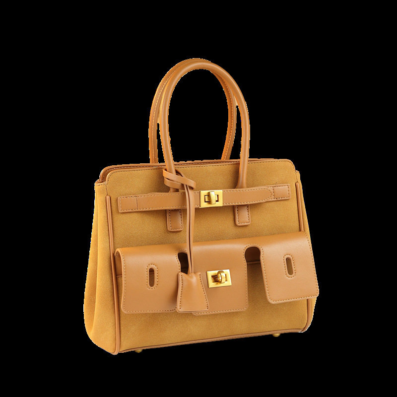 Tote torba, casual stil, koža od krave, crossbody naramenica, zatvarač, džep za mobitel