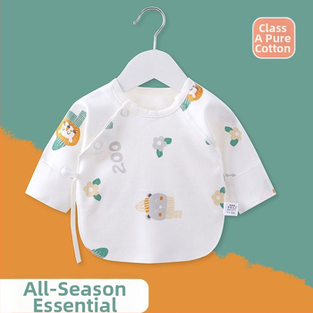 Βρεφικό τοπ από βαμβάκι με βελουδωμένη επεξεργασία, V-λαιμόκοψη, 95–100% βαμβάκι, από 0–12 μηνών, για όλες τις εποχές