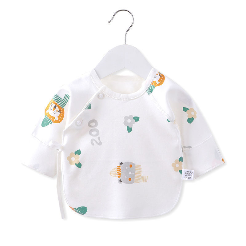 Βρεφικό τοπ από βαμβάκι με βελουδωμένη επεξεργασία, V-λαιμόκοψη, 95–100% βαμβάκι, από 0–12 μηνών, για όλες τις εποχές