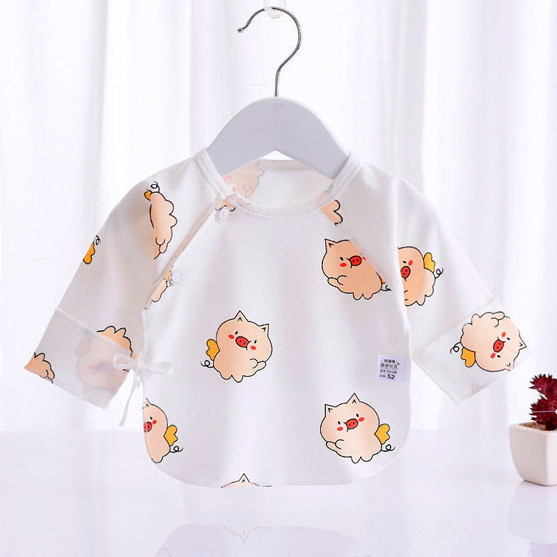 Βρεφικό τοπ από βαμβάκι με βελουδωμένη επεξεργασία, V-λαιμόκοψη, 95–100% βαμβάκι, από 0–12 μηνών, για όλες τις εποχές