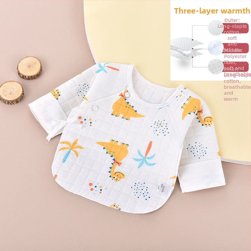 Βρεφικό τοπ από βαμβάκι με βελουδωμένη επεξεργασία, V-λαιμόκοψη, 95–100% βαμβάκι, από 0–12 μηνών, για όλες τις εποχές