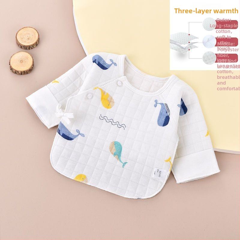 Βρεφικό τοπ από βαμβάκι με βελουδωμένη επεξεργασία, V-λαιμόκοψη, 95–100% βαμβάκι, από 0–12 μηνών, για όλες τις εποχές