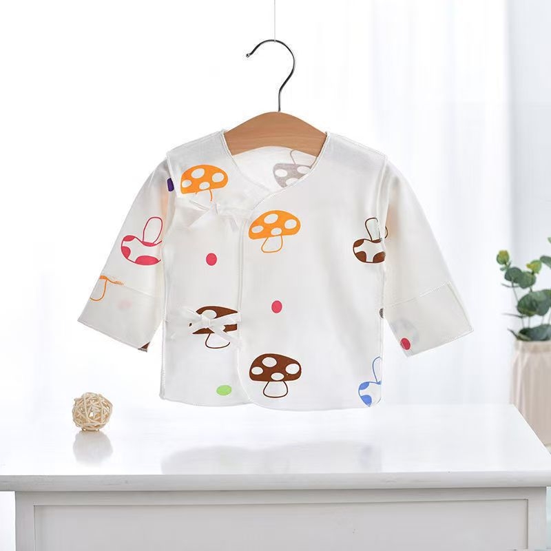 Βρεφικό τοπ από βαμβάκι με βελουδωμένη επεξεργασία, V-λαιμόκοψη, 95–100% βαμβάκι, από 0–12 μηνών, για όλες τις εποχές