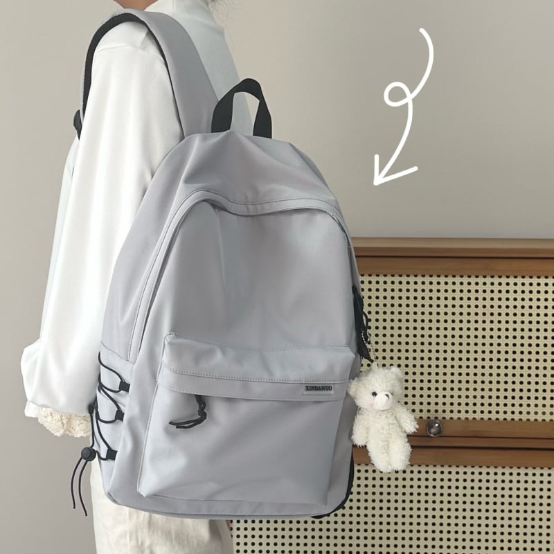 Σχολικό Σακίδιο Πλάτης Μεγάλης Χωρητικότητας, Νάιλον, Αναπνεύσιμο και Αδιάβροχο, Ιμάντες Αερόσφυξης, Αστικός Μινιμαλιστικός Σχεδιασμός